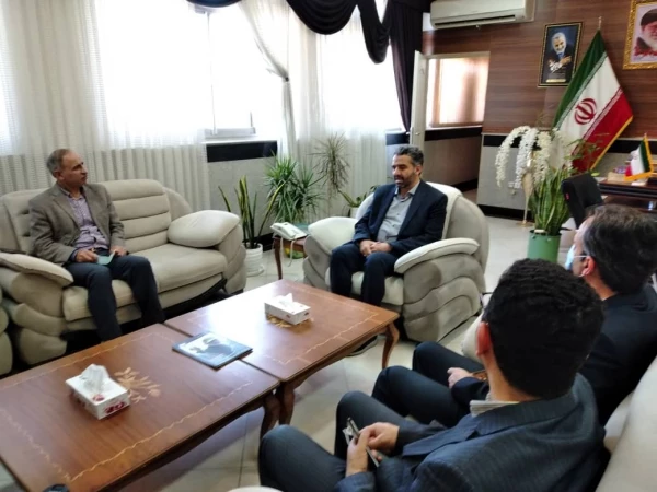 نشست صمیمی مدیر کل جدید آموزش و پرورش با رییس دانشگاه فرهنگیان مازندران 2