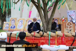 برگزاری ضیافت شهدا به مناسبت پنجمین سالگرد شهید خوشنام پردیس دکتر شریعتی ساری 4