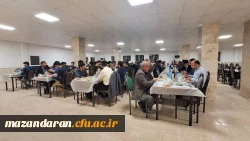 برگزاری ضیافت شهدا به مناسبت پنجمین سالگرد شهید خوشنام پردیس دکتر شریعتی ساری 13