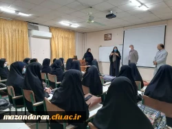 بازدید جناب آقای دکتر اسلامی مدیریت امور پردیس استان مازندران از نحوی برگزاری کلاس های حضوری 3