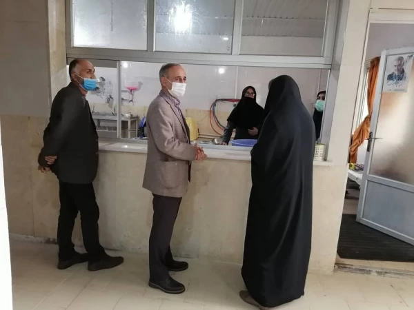 بازدید جناب آقای دکتر اسلامی مدیریت امور پردیس استان مازندران از نحوی برگزاری کلاس های حضوری 5