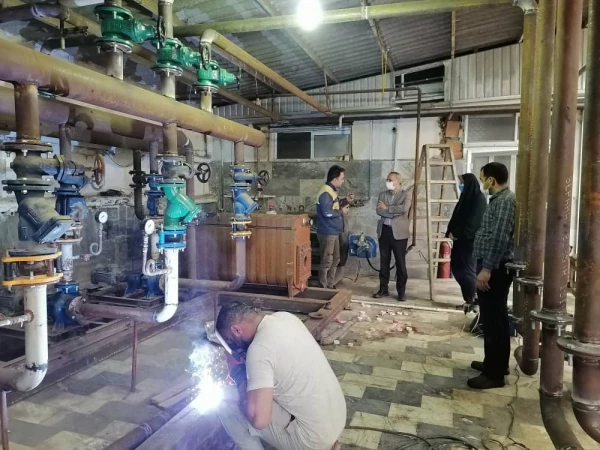 بازدید جناب آقای دکتر اسلامی مدیریت امور پردیس استان مازندران از نحوی برگزاری کلاس های حضوری 6