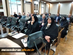 برگزاری دوره بالندگی با عنوان آموزش و رویکرد نوین دانشگاه و نشست تخصصی کارشناسان آموزش پردیس ها و مراکز تابعه استان مازندران 6