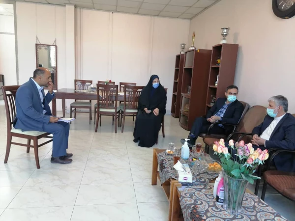 بازدید دکتر سمیعی سرپرست معاونت آموزشی و تحصیلات تکمیلی سازمان مرکزی  2