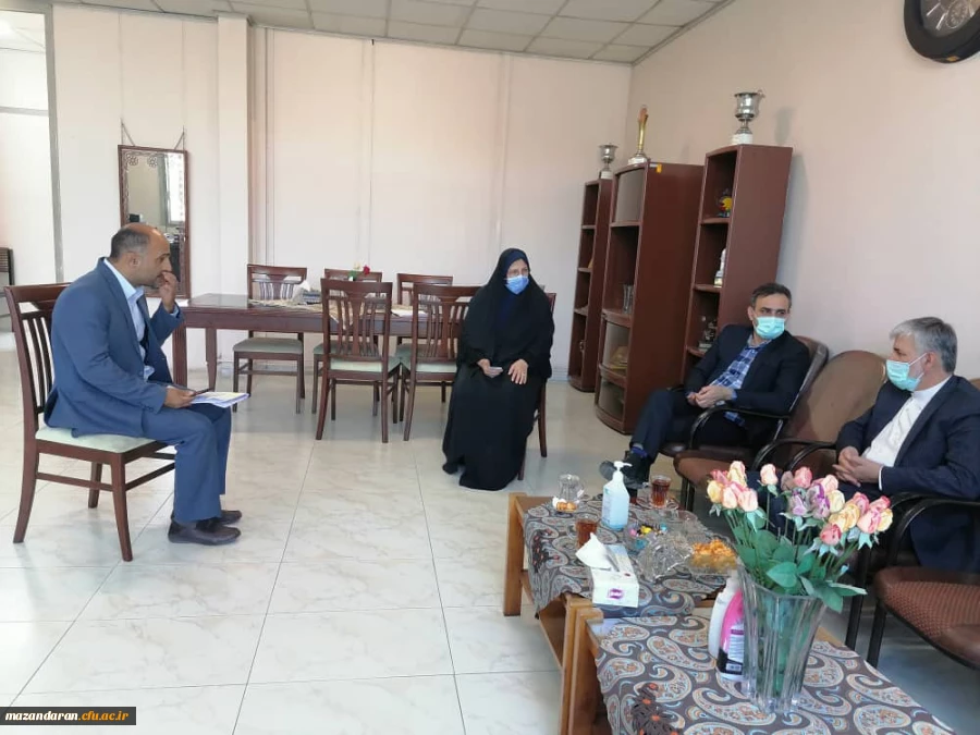 بازدید دکتر سمیعی سرپرست معاونت آموزشی و تحصیلات تکمیلی سازمان مرکزی  2