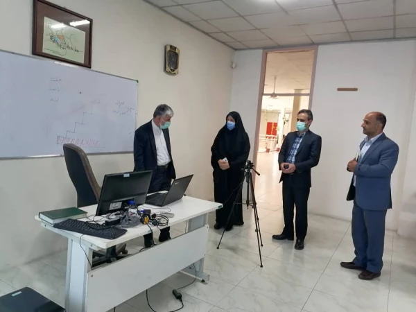 بازدید دکتر سمیعی سرپرست معاونت آموزشی و تحصیلات تکمیلی سازمان مرکزی  3