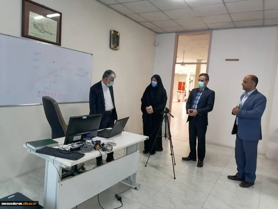 بازدید دکتر سمیعی سرپرست معاونت آموزشی و تحصیلات تکمیلی سازمان مرکزی  3