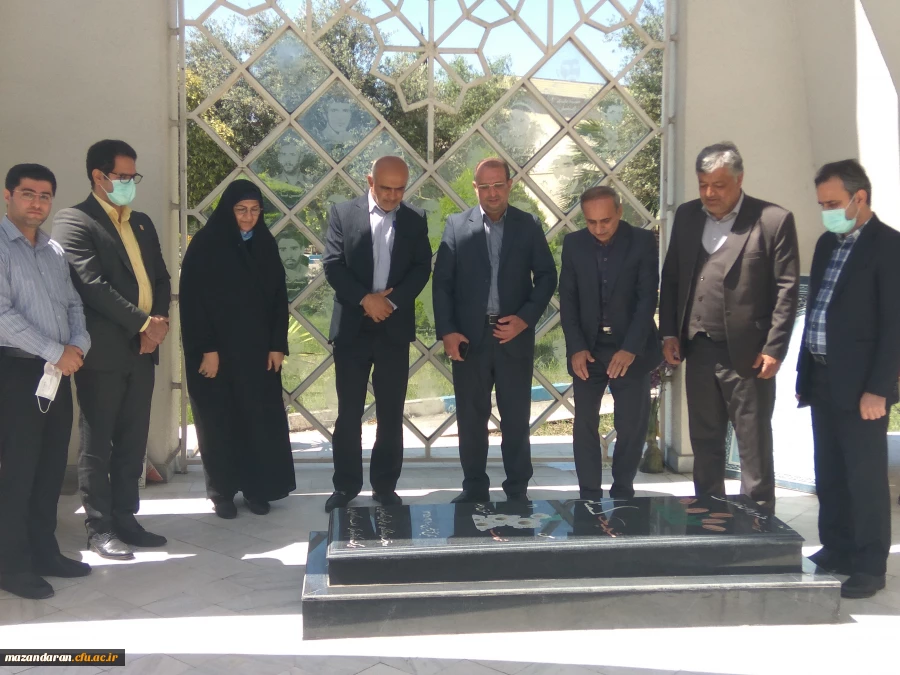 بازدیدجناب آقای دکتر دلقتدی معاون محترم طرح برنامه وتوسعه منابع دانشگاه فرهنگیان از پردیس دکتر شریعتی ساری 2