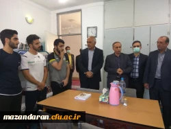 بازدیدجناب آقای دکتر دلقتدی معاون محترم طرح برنامه وتوسعه منابع دانشگاه فرهنگیان از پردیس دکتر شریعتی ساری 3