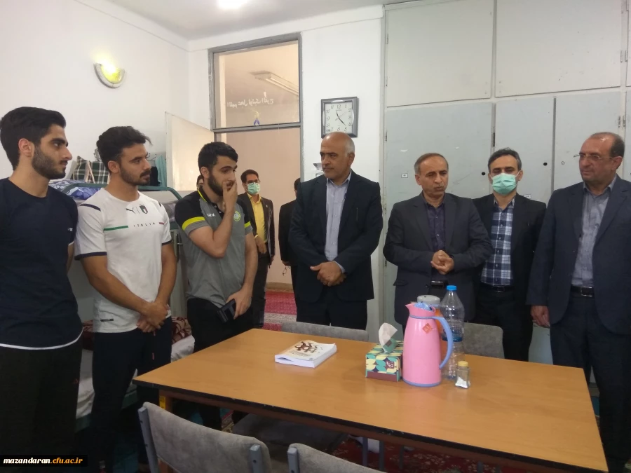 بازدیدجناب آقای دکتر دلقتدی معاون محترم طرح برنامه وتوسعه منابع دانشگاه فرهنگیان از پردیس دکتر شریعتی ساری 3