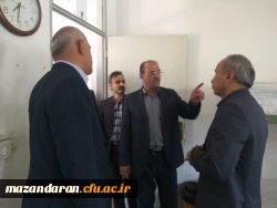 بازدیدجناب آقای دکتر دلقتدی معاون محترم طرح برنامه وتوسعه منابع دانشگاه فرهنگیان از پردیس دکتر شریعتی ساری 5