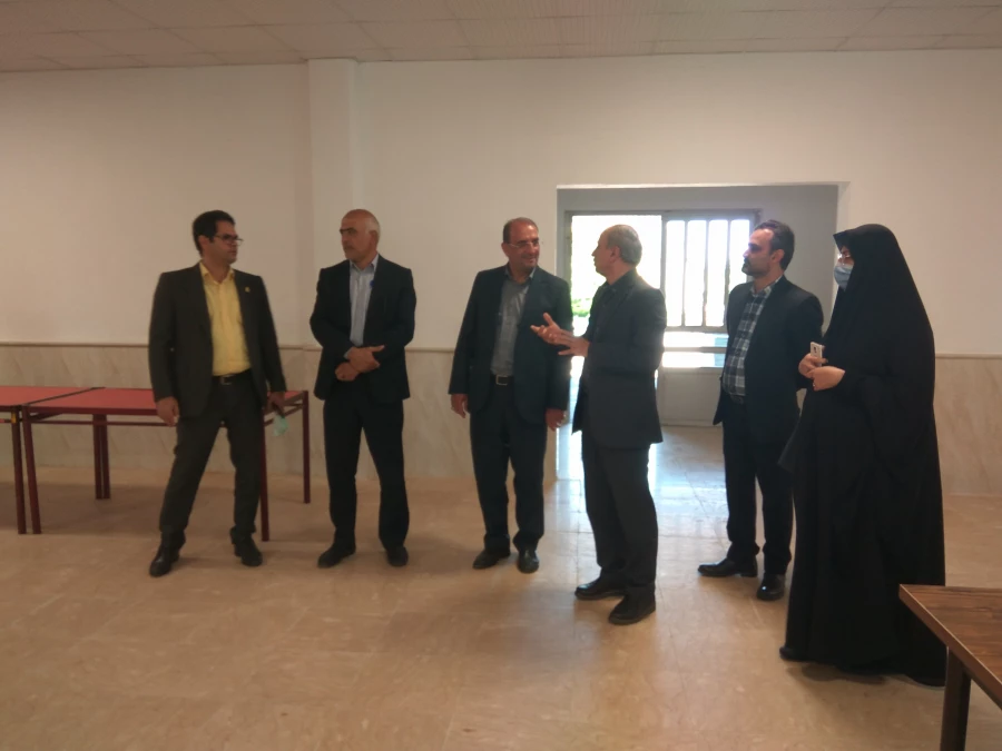 بازدیدجناب آقای دکتر دلقتدی معاون محترم طرح برنامه وتوسعه منابع دانشگاه فرهنگیان از پردیس دکتر شریعتی ساری 6