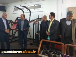 بازدیدجناب آقای دکتر دلقتدی معاون محترم طرح برنامه وتوسعه منابع دانشگاه فرهنگیان از پردیس دکتر شریعتی ساری 8