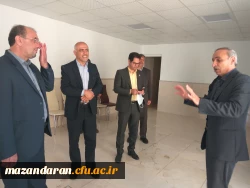 بازدیدجناب آقای دکتر دلقتدی معاون محترم طرح برنامه وتوسعه منابع دانشگاه فرهنگیان از پردیس دکتر شریعتی ساری 7