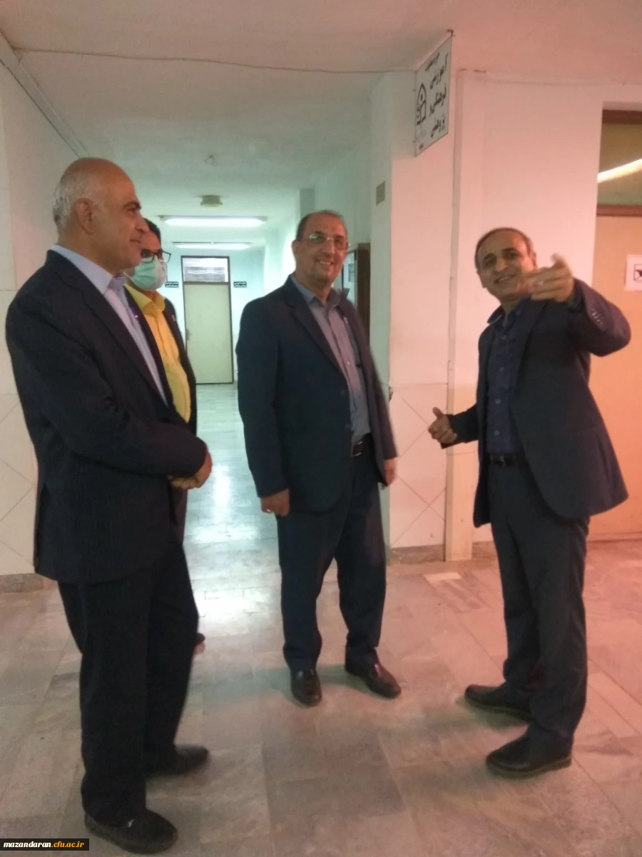 بازدیدجناب آقای دکتر دلقتدی معاون محترم طرح برنامه وتوسعه منابع دانشگاه فرهنگیان از پردیس دکتر شریعتی ساری 10
