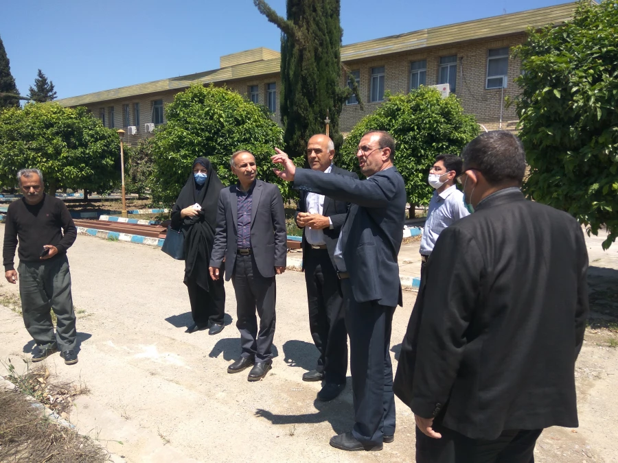 بازدیدجناب آقای دکتر دلقتدی معاون محترم طرح برنامه وتوسعه منابع دانشگاه فرهنگیان از پردیس دکتر شریعتی ساری 9