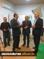 بازدیدجناب آقای دکتر دلقتدی معاون محترم طرح برنامه وتوسعه منابع دانشگاه فرهنگیان از پردیس دکتر شریعتی ساری 12