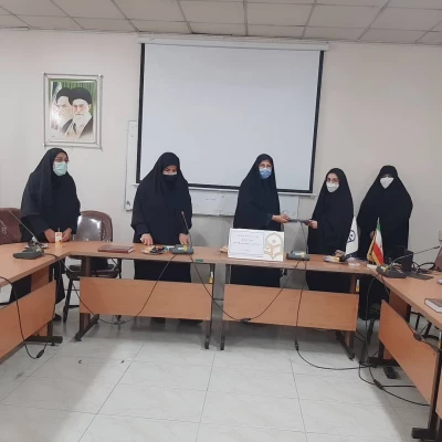 مراسم تودیع و معارفه فرمانده بسیج دانشجویی 6