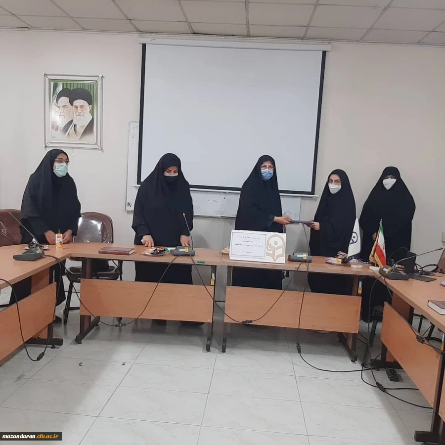 مراسم تودیع و معارفه فرمانده بسیج دانشجویی 6