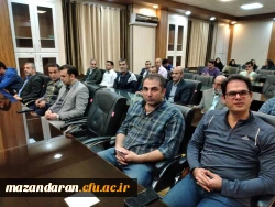  نشست صمیمی وپرسش وپاسخ رییس دانشگاه فرهنگیان مازندران با روسا و کارکنان میریت استانی و پردیس ها و مراکز  6