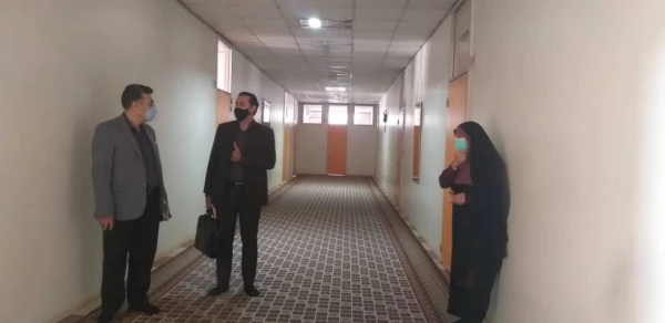 بازدید جناب آقای دکتر قیداری مسئول اداره اموال سازمان مرکزی در تاریخ 1401/03/02 2