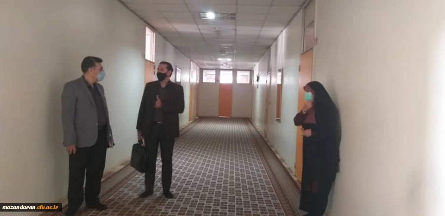 بازدید جناب آقای دکتر قیداری مسئول اداره اموال سازمان مرکزی در تاریخ 1401/03/02 2