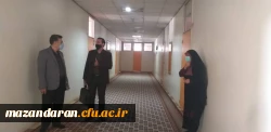 بازدید جناب آقای دکتر قیداری مسئول اداره اموال سازمان مرکزی در تاریخ 1401/03/02 6