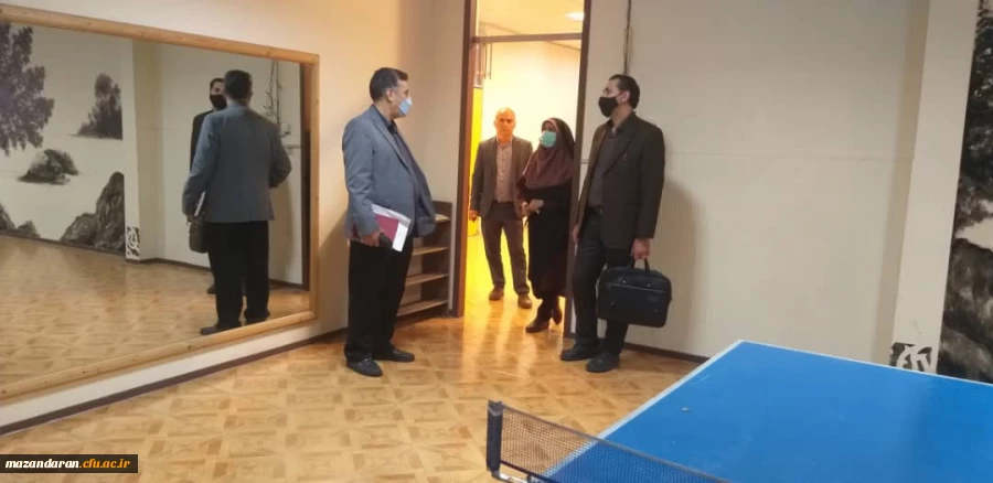 بازدید جناب آقای دکتر قیداری مسئول اداره اموال سازمان مرکزی در تاریخ 1401/03/02 4