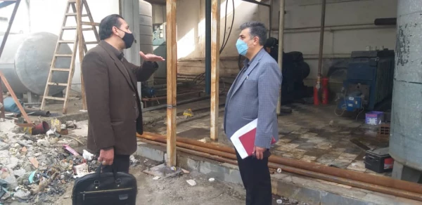 بازدید جناب آقای دکتر قیداری مسئول اداره اموال سازمان مرکزی در تاریخ 1401/03/02 2