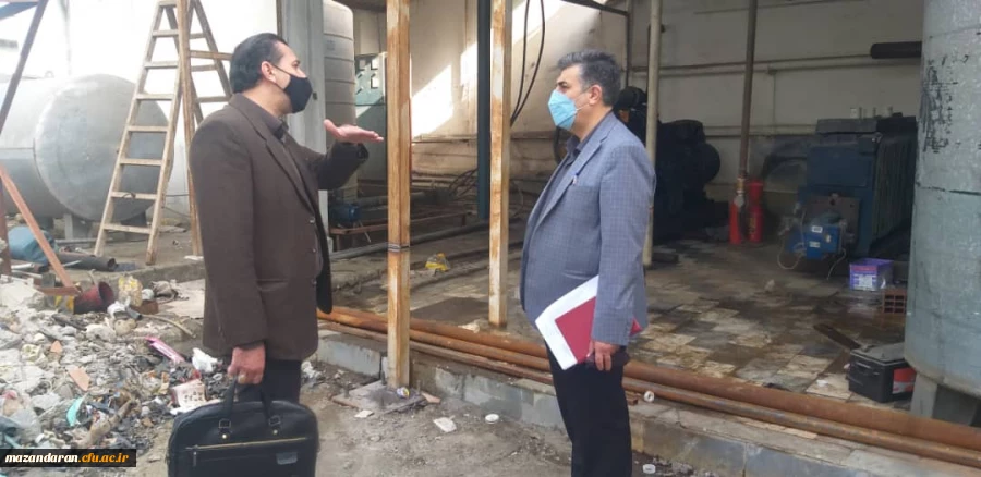 بازدید جناب آقای دکتر قیداری مسئول اداره اموال سازمان مرکزی در تاریخ 1401/03/02 2