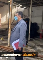 بازدید جناب آقای دکتر قیداری رئیس اداره اموال دانشگاه فرهنگیان 2