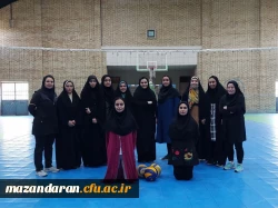 اعزام تیم والیبال دختران دانشگاه فرهنگیان استان مازندران به عنوان نماینده دانشگاه فرهنگیان کشور در مسابقات المپیاد ورزشی 2
