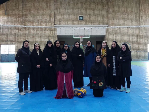 اعزام تیم والیبال دختران دانشگاه فرهنگیان استان مازندران به عنوان نماینده دانشگاه فرهنگیان کشور در مسابقات المپیاد ورزشی 2