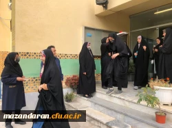 اعزام تیم والیبال دختران دانشگاه فرهنگیان استان مازندران به عنوان نماینده دانشگاه فرهنگیان کشور در مسابقات المپیاد ورزشی 4