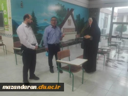 بازدید دکتر انصاری راد معاون محترم دانشجویی دانشگاه فرهنگیان و آقای دکتر حیدری مدیرکل امور دانشجویی 2