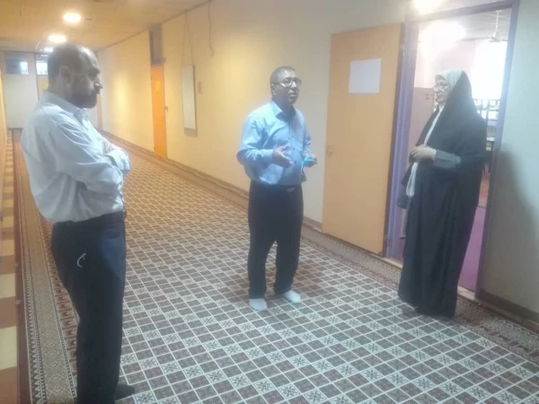 بازدید دکتر انصاری راد معاون محترم دانشجویی دانشگاه فرهنگیان و آقای دکتر حیدری مدیرکل امور دانشجویی 3