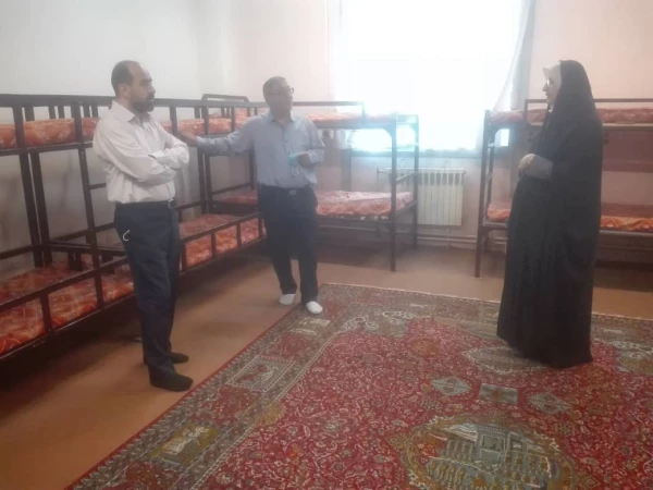 بازدید دکتر انصاری راد معاون محترم دانشجویی دانشگاه فرهنگیان و آقای دکتر حیدری مدیرکل امور دانشجویی 4