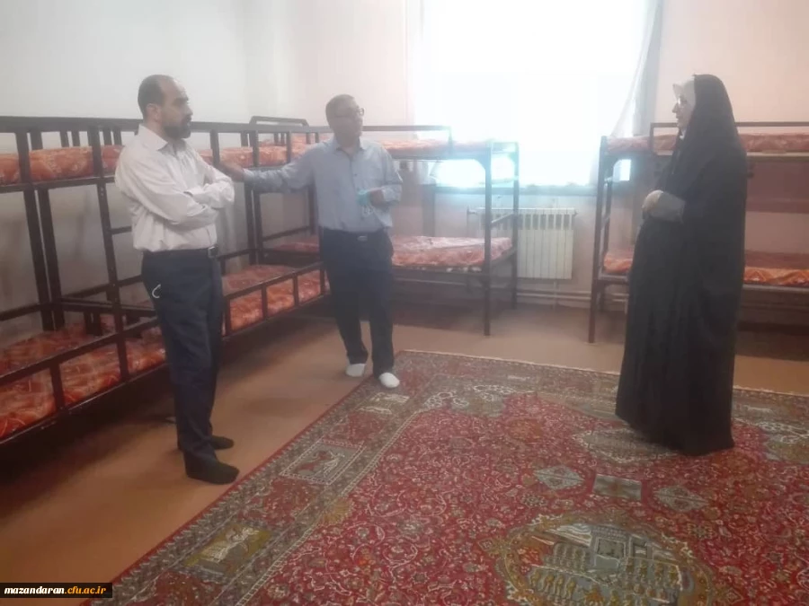 بازدید دکتر انصاری راد معاون محترم دانشجویی دانشگاه فرهنگیان و آقای دکتر حیدری مدیرکل امور دانشجویی 4