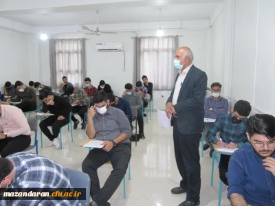 شروع امتحانات دانشجو معلمان پردیس ها ومراکز آموزش عالی دانشگاه فرهنگیان مازندران 