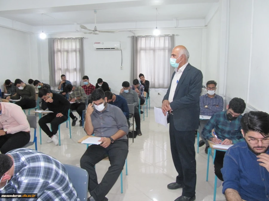 شروع امحتانات دانشجو معلمان پردیس ها ومراکز آموزش عالی دانشگاه فرهنگیان مازندران  2