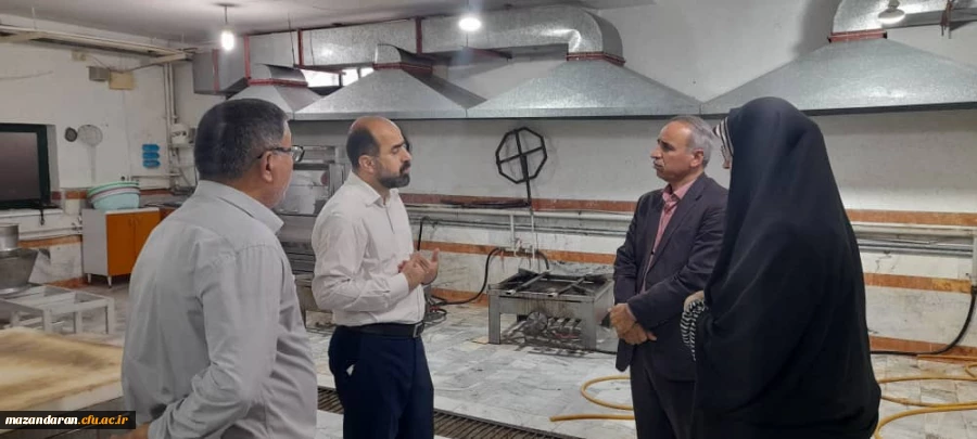 بازدید آقای دکتر حیدری مدیرکل امور دانشجویی و دکتر انصاری راد معاون محترم دانشجویی دانشگاه فرهنگیان 2