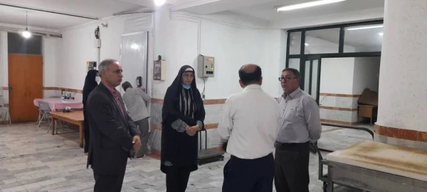 بازدید آقای دکتر حیدری مدیرکل امور دانشجویی و دکتر انصاری راد معاون محترم دانشجویی دانشگاه فرهنگیان 3