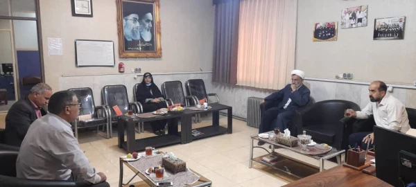 بازدید آقای دکتر حیدری مدیرکل امور دانشجویی و دکتر انصاری راد معاون محترم دانشجویی دانشگاه فرهنگیان 4