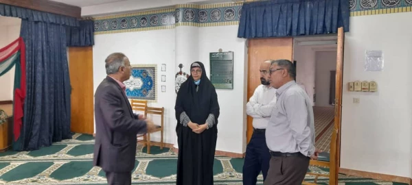 بازدید آقای دکتر حیدری مدیرکل امور دانشجویی و دکتر انصاری راد معاون محترم دانشجویی دانشگاه فرهنگیان 5