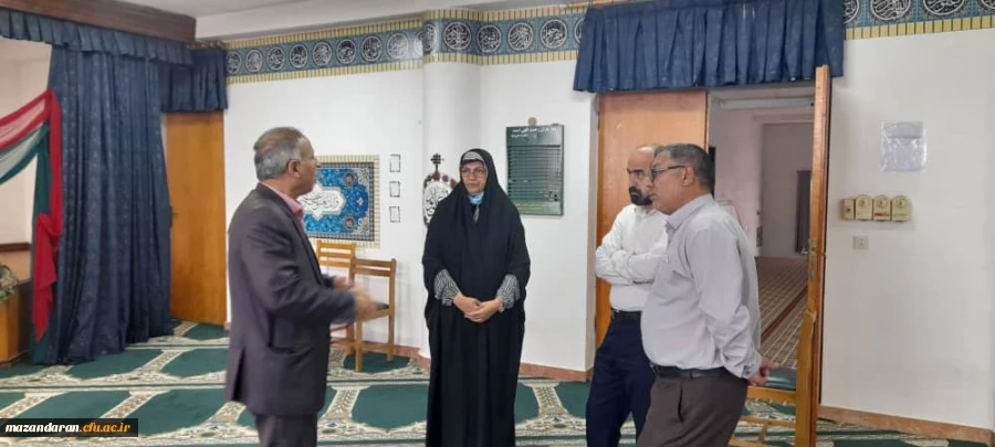 بازدید آقای دکتر حیدری مدیرکل امور دانشجویی و دکتر انصاری راد معاون محترم دانشجویی دانشگاه فرهنگیان 5