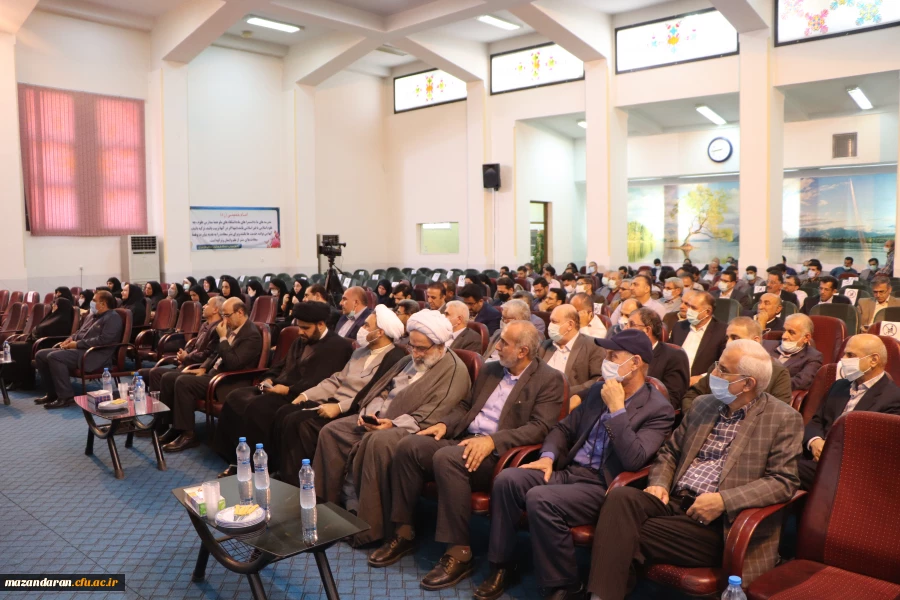 مراسم تودیع و معارفه مدیر دانشگاه فرهنگیان مازندران 3