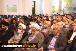 مراسم تودیع و معارفه مدیر دانشگاه فرهنگیان مازندران 4