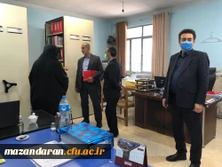 بازدید جناب آقای دکتر مهدوی ریاست محترم دانشگاه فرهنگیان استان مازندران از پردیس فاطمه الزهرا(س) ساری 2