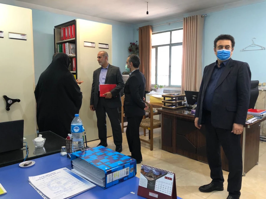 بازدید جناب آقای دکتر مهدوی ریاست محترم دانشگاه فرهنگیان استان مازندران از پردیس فاطمه الزهرا(س) ساری 2