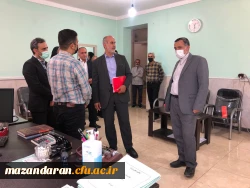 بازدید جناب آقای دکتر مهدوی ریاست محترم دانشگاه فرهنگیان استان مازندران از پردیس فاطمه الزهرا(س) ساری 3